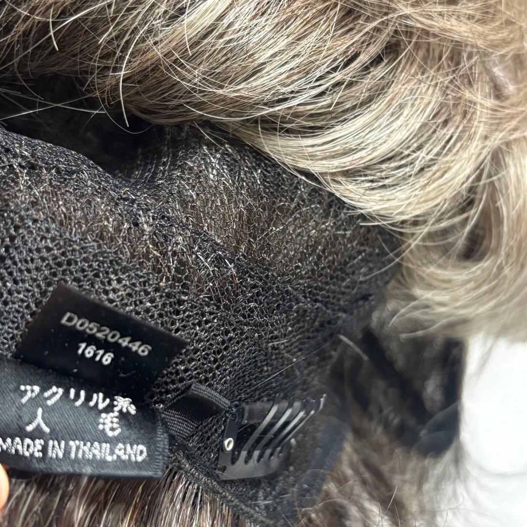 フォンテーヌvalan VM33 W60 グレーヘア　ウィッグ