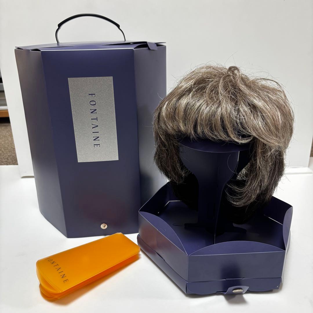 フォンテーヌvalan VM33 W60 グレーヘア　ウィッグ