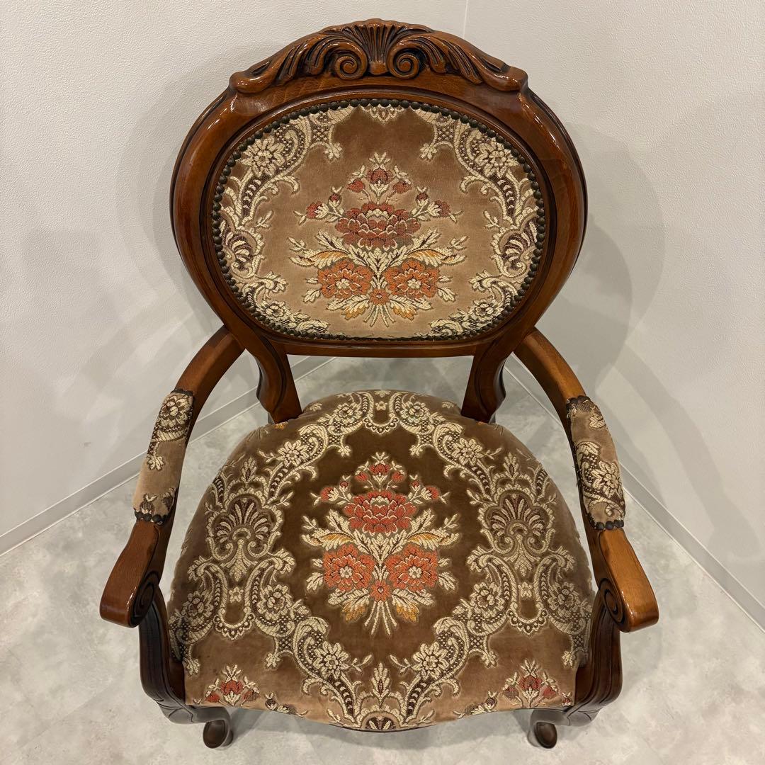 英国家具　アンティークチェア　イタリア