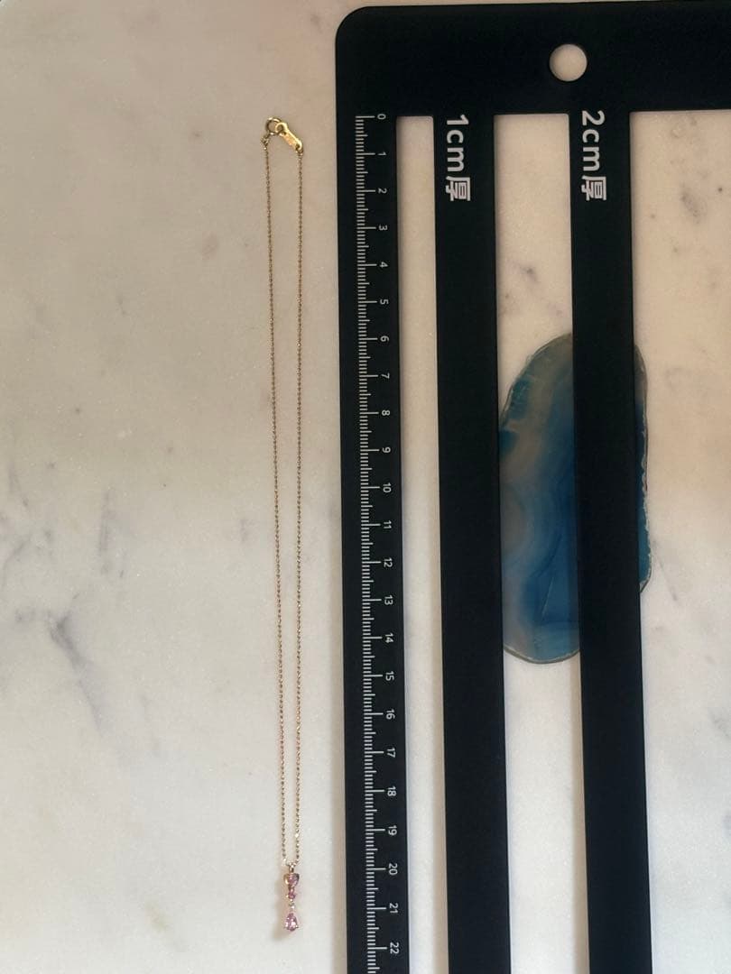 4°C ネックレス　18金