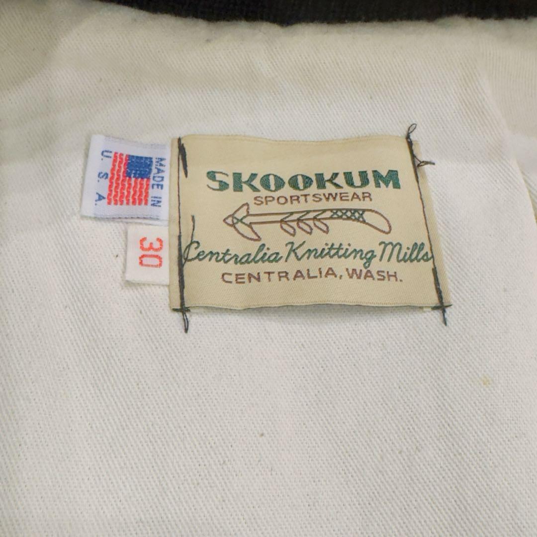 USA製SKOOKUM スクーカムスタジャン 30レディース