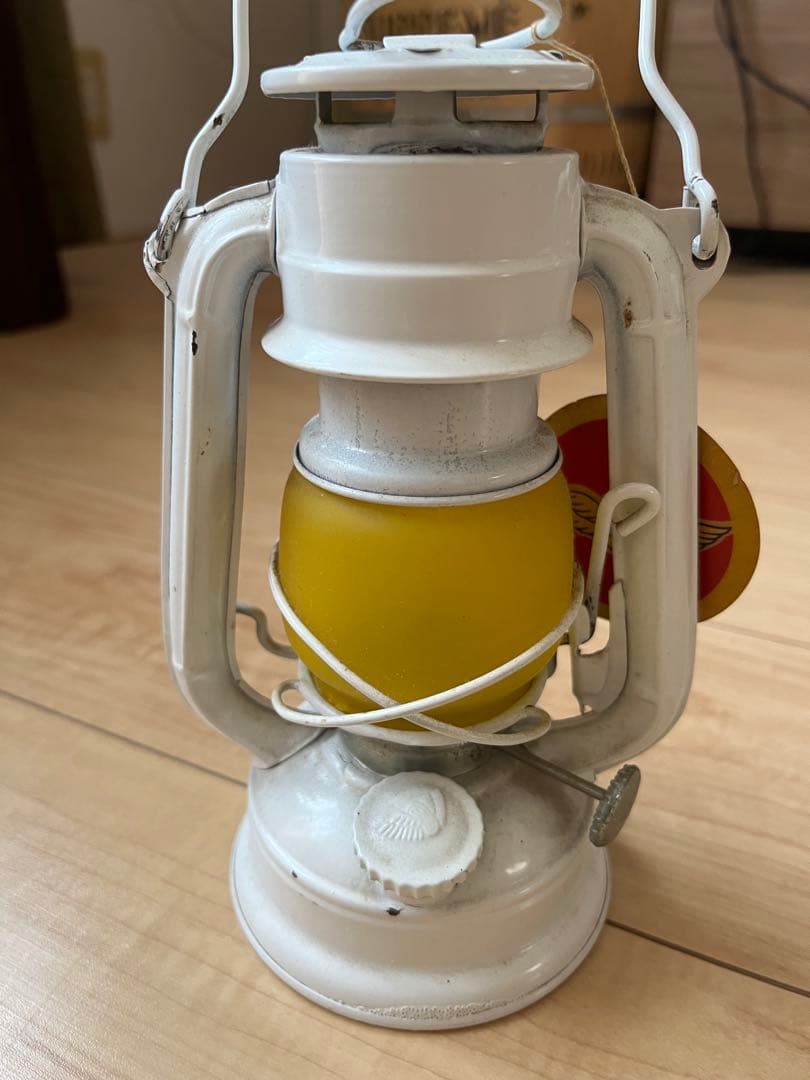 未使用品　WINGED WHEEL No.350 ランタン　アウトドア　ホワイト