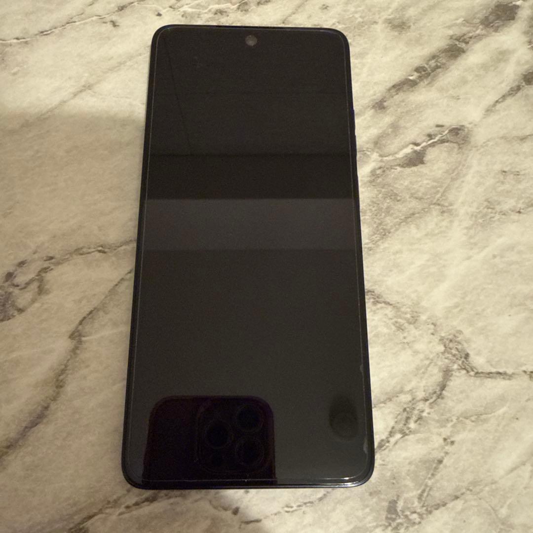 ほぼ新品未使用 moto g66y 5G motorola ブラックオイスター