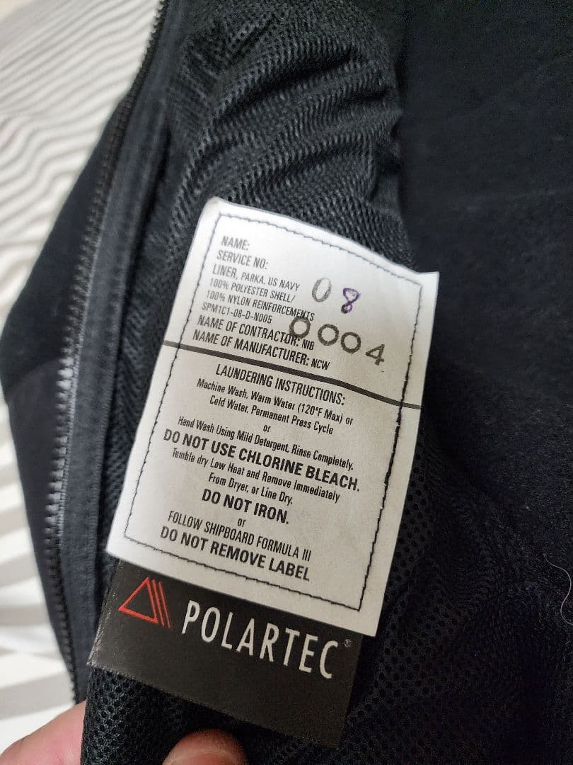 し*け様 【美品】US.NAVY Type1 GORE-TEX PARKA/フリ