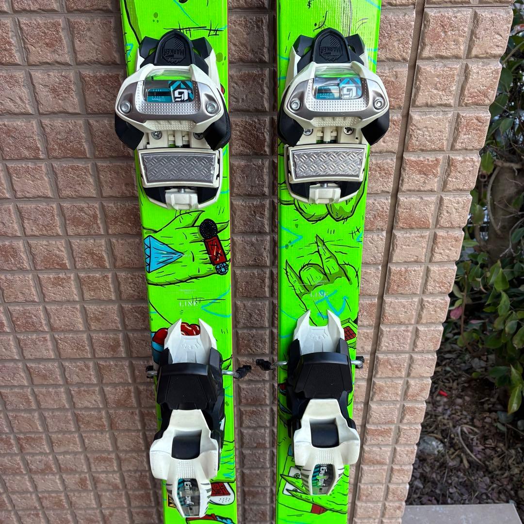 LINE Line スキー　167cm フリースタイルスキー　ツインチップ