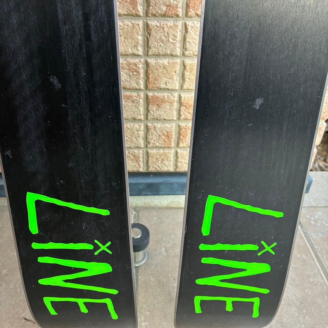 LINE Line スキー　167cm フリースタイルスキー　ツインチップ