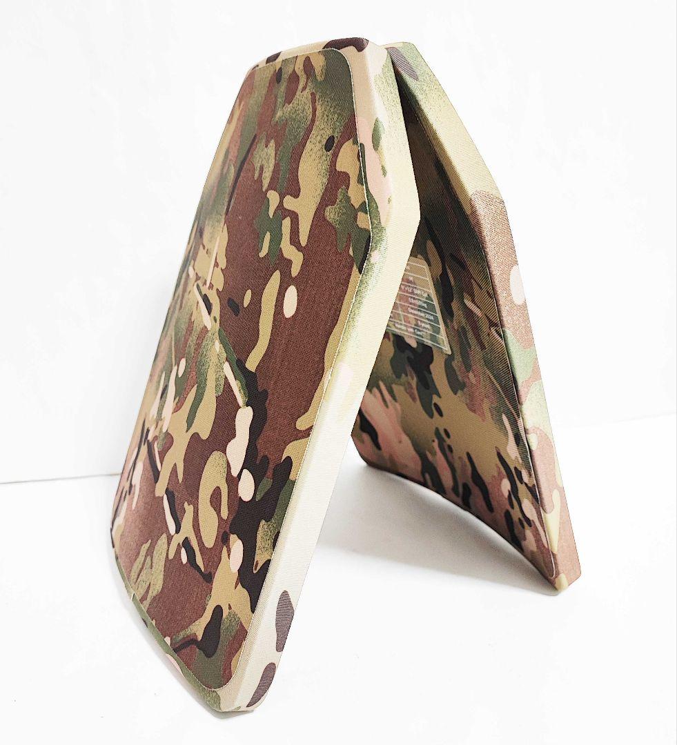 NIJ III レベル3 防弾プレート Sサイズ ２枚 PE製 ウ軍特注品