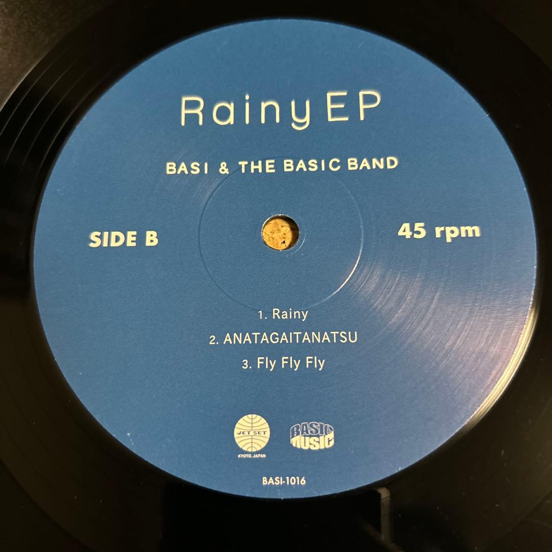BASI & THE BASIC BAND Rainy EP レコード