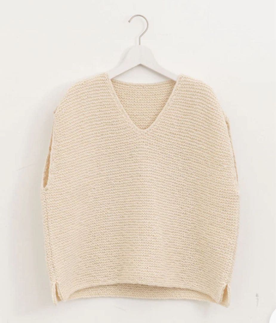 ゴーシュ /　アルパカウールハンドニット ベスト G254-K001