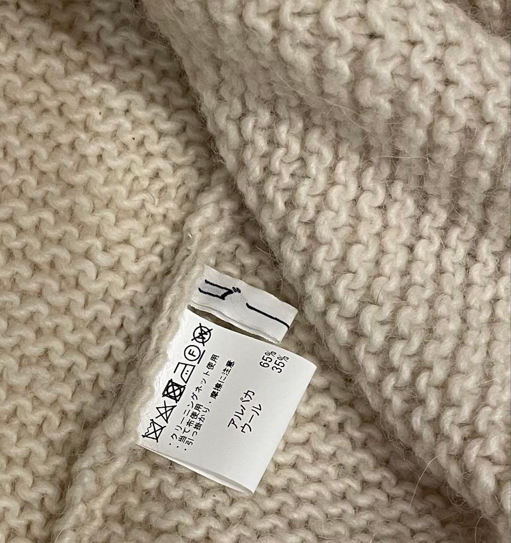 ゴーシュ /　アルパカウールハンドニット ベスト G254-K001