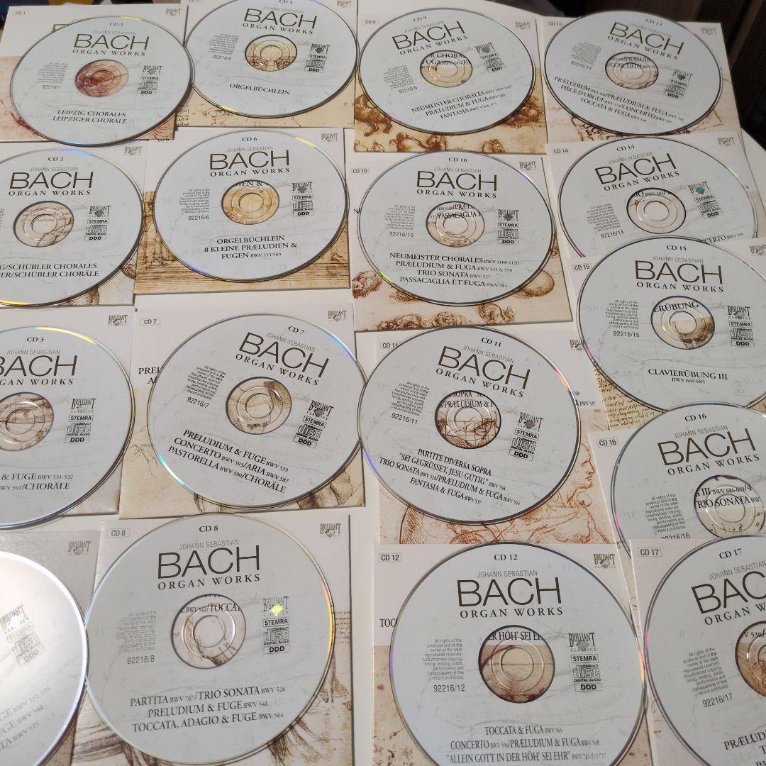 ★美品★Bach Organ Works 　　　　　　　ボックスセット全17枚