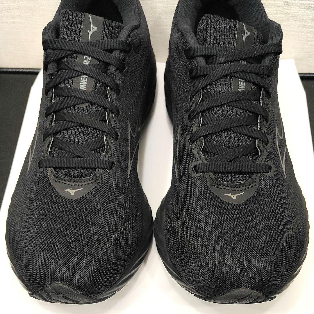 ミズノ　Mizuno　ウエーブライダー 28　ブラック　✕　コムデギャルソン