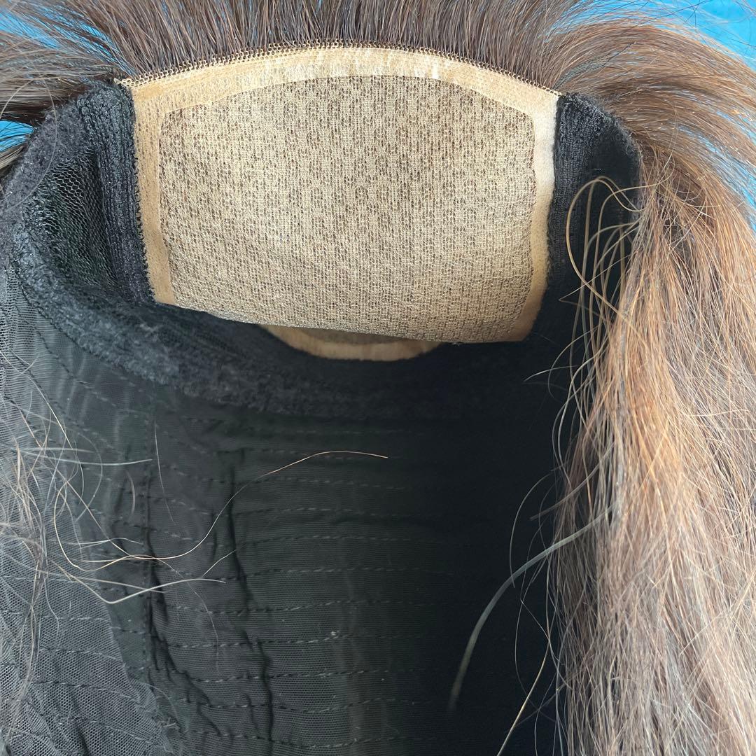 医療用ウィッグ　人毛100% Ｌsize