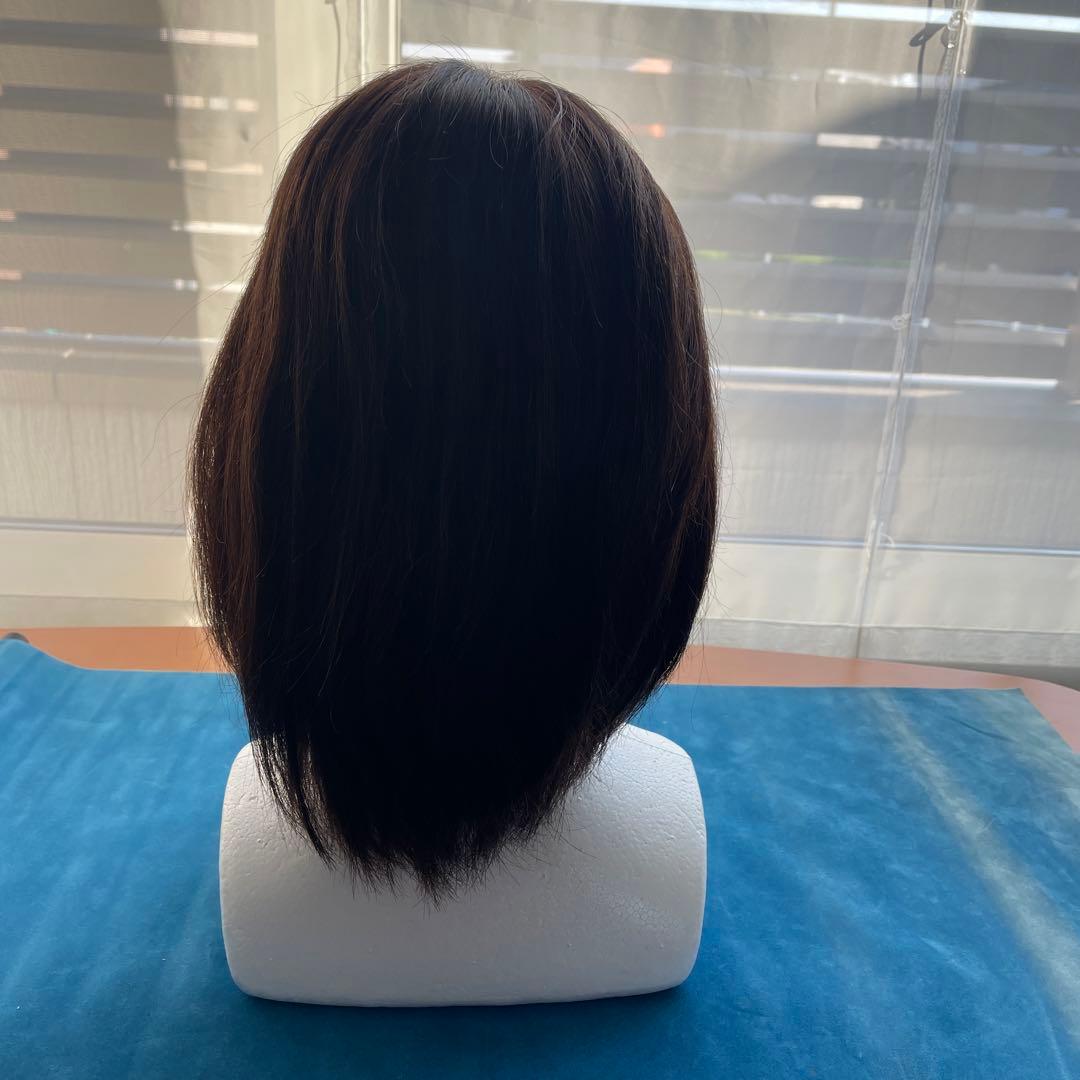 医療用ウィッグ　人毛100% Ｌsize