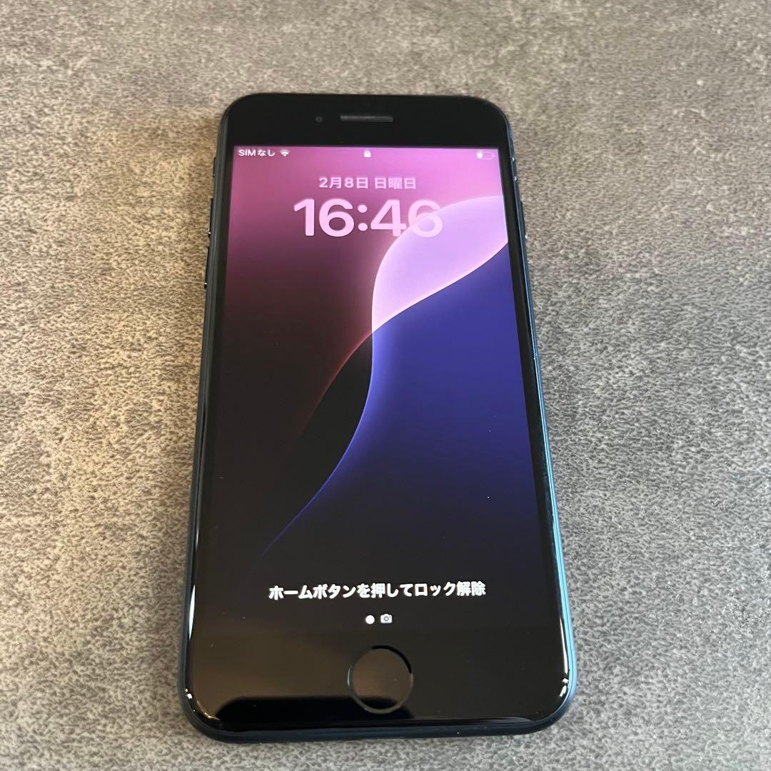 iPhone SE 第3世代 64GB ミッドナイト バッテリー100%