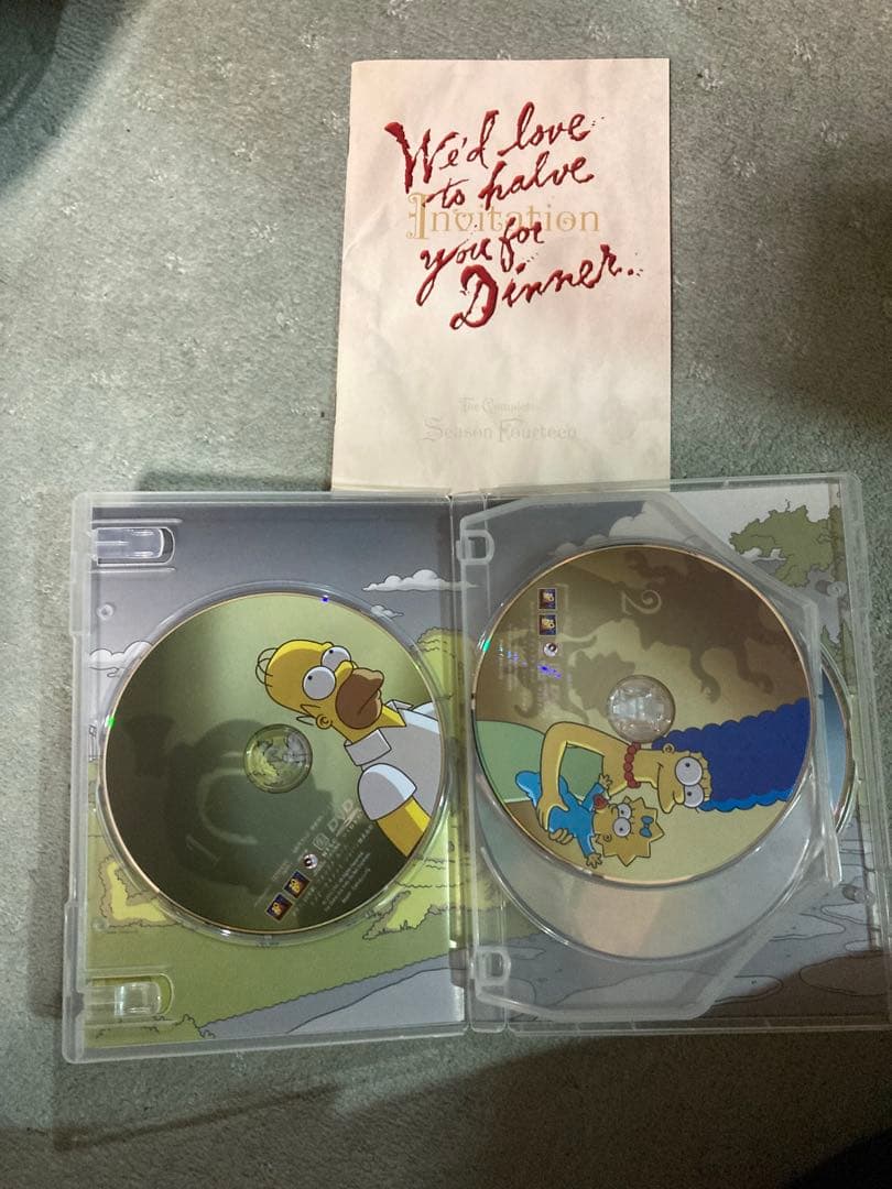 【DVD】日本語版 シンプソンズ コレクターズBOX シーズン1〜14 外箱無し