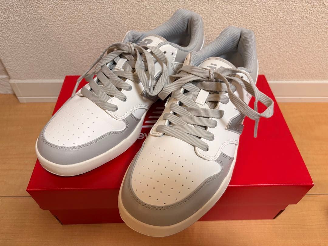 New Balance ゴルフシューズ ホワイト/グレー