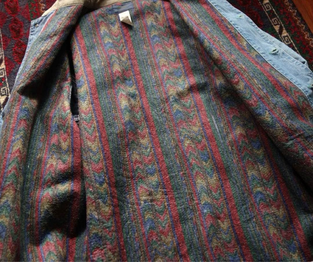 OSHKOSH デニム カバーオール ブランケット48R オシュコシュUSA製