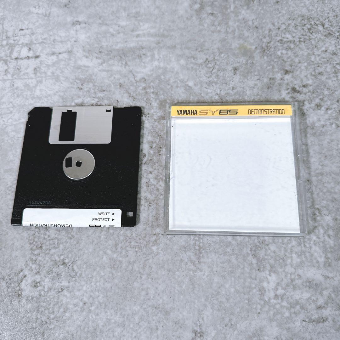 YAMAHA SY85 フロッピー＆メモリー 4枚　ヤマハ　シンセサイザー