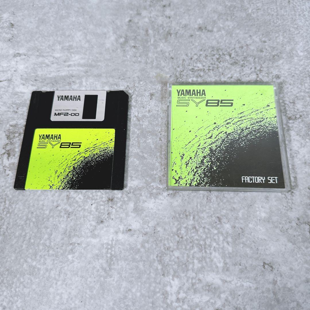 YAMAHA SY85 フロッピー＆メモリー 4枚　ヤマハ　シンセサイザー
