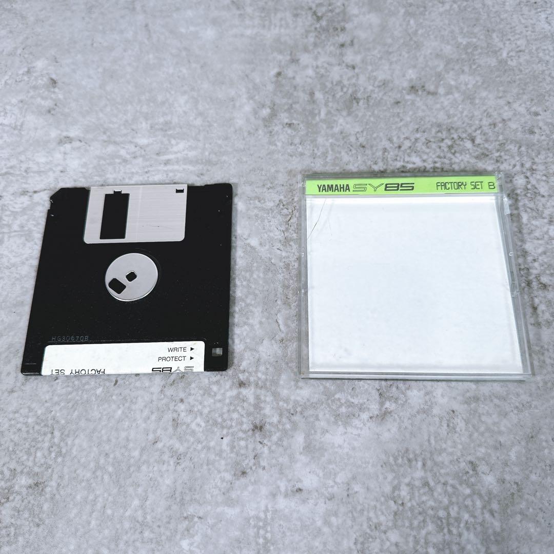 YAMAHA SY85 フロッピー＆メモリー 4枚　ヤマハ　シンセサイザー