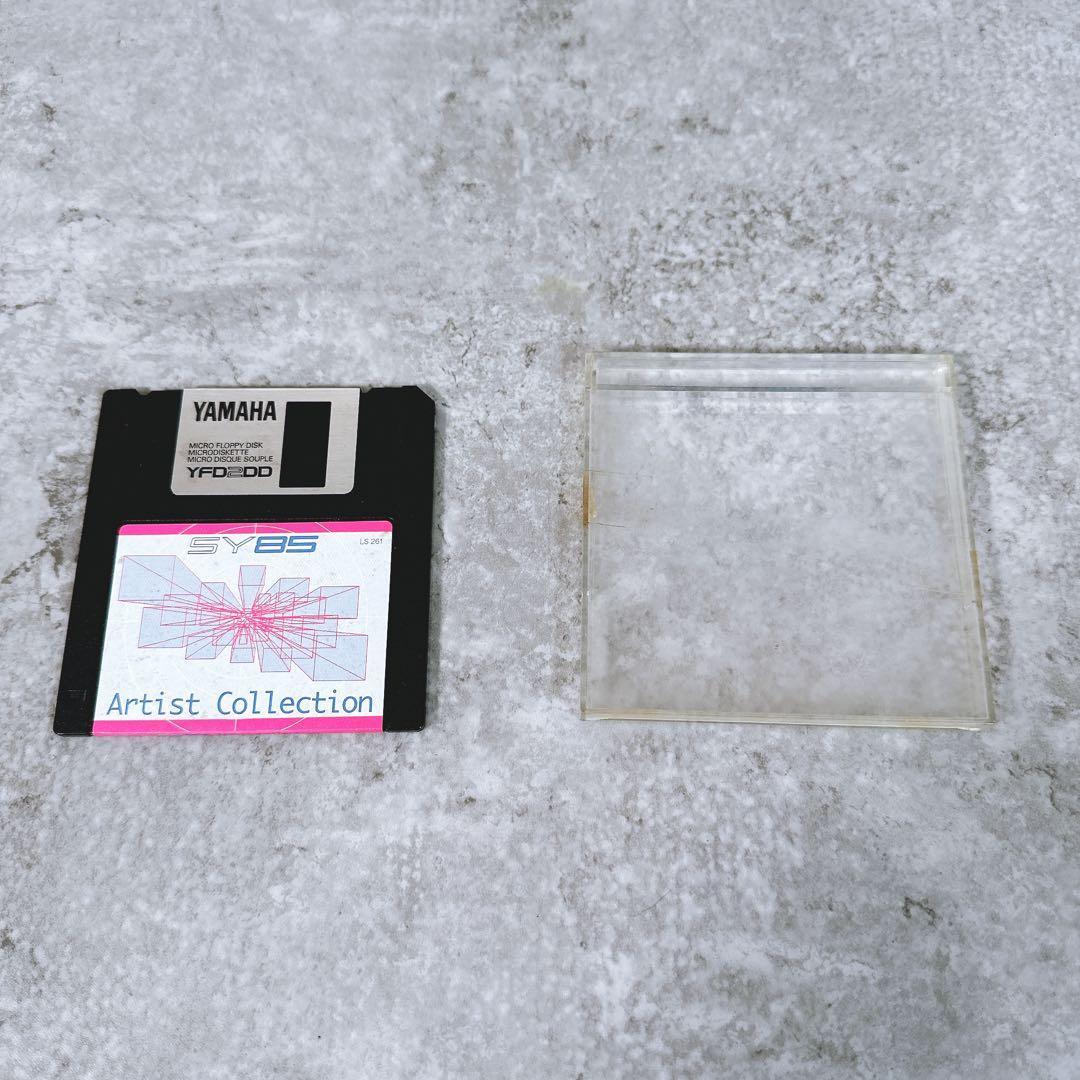 YAMAHA SY85 フロッピー＆メモリー 4枚　ヤマハ　シンセサイザー