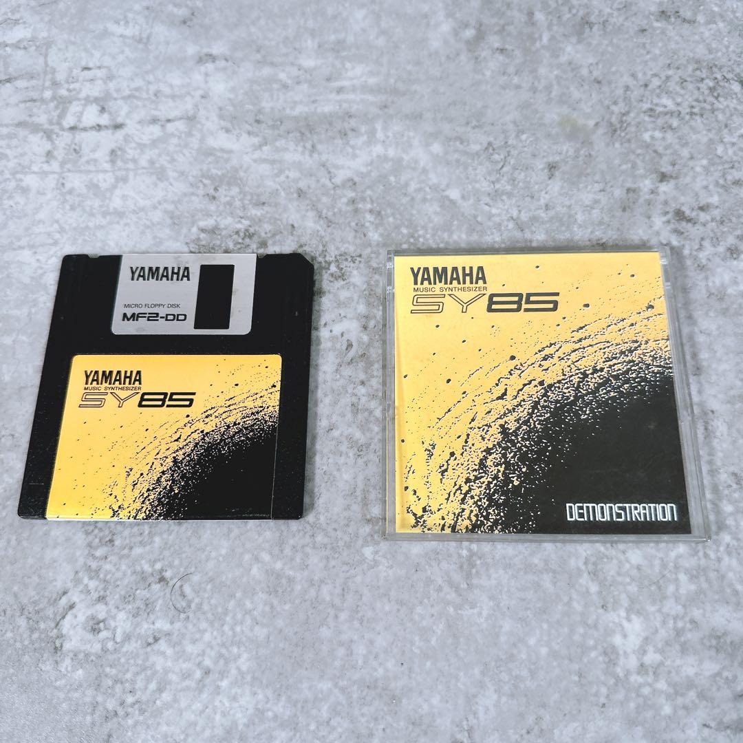 YAMAHA SY85 フロッピー＆メモリー 4枚　ヤマハ　シンセサイザー