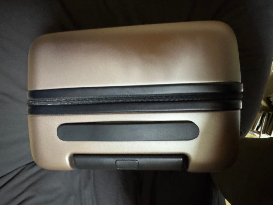 【廃盤】無印良品 バーを自由に調節できるハードキャリーケース36L