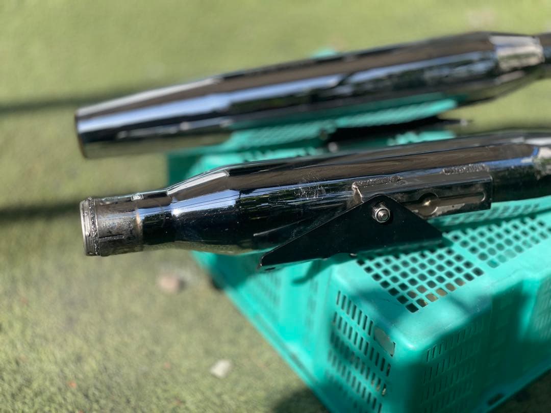 ★ スポーツスター 14年〜 モーターステージ 76テーパーブラス マフラー