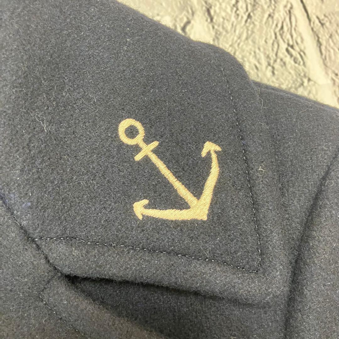 未使用級 バズリクソンズ SUKA PEA COAT 刺繍 ピーコート メルトン