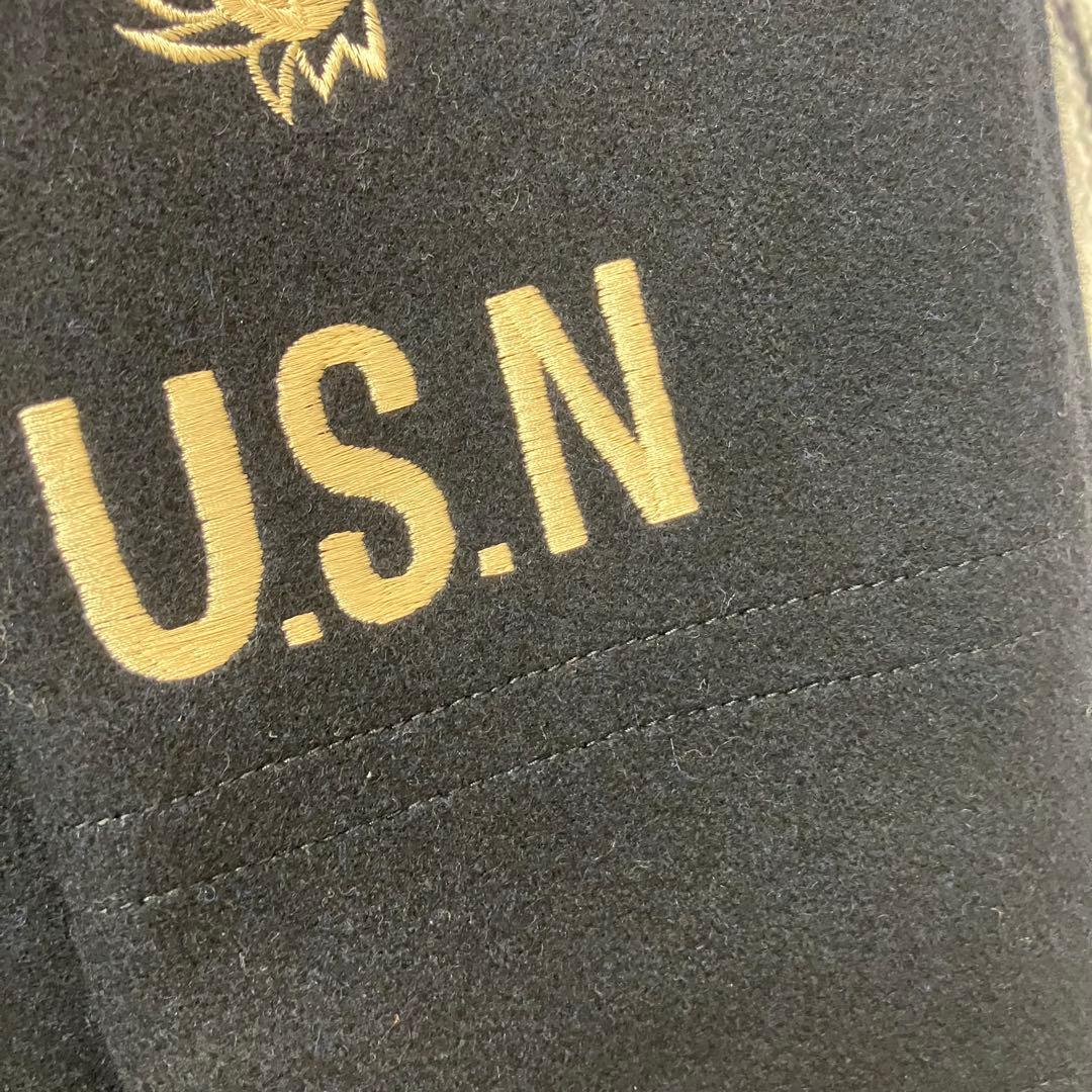 未使用級 バズリクソンズ SUKA PEA COAT 刺繍 ピーコート メルトン