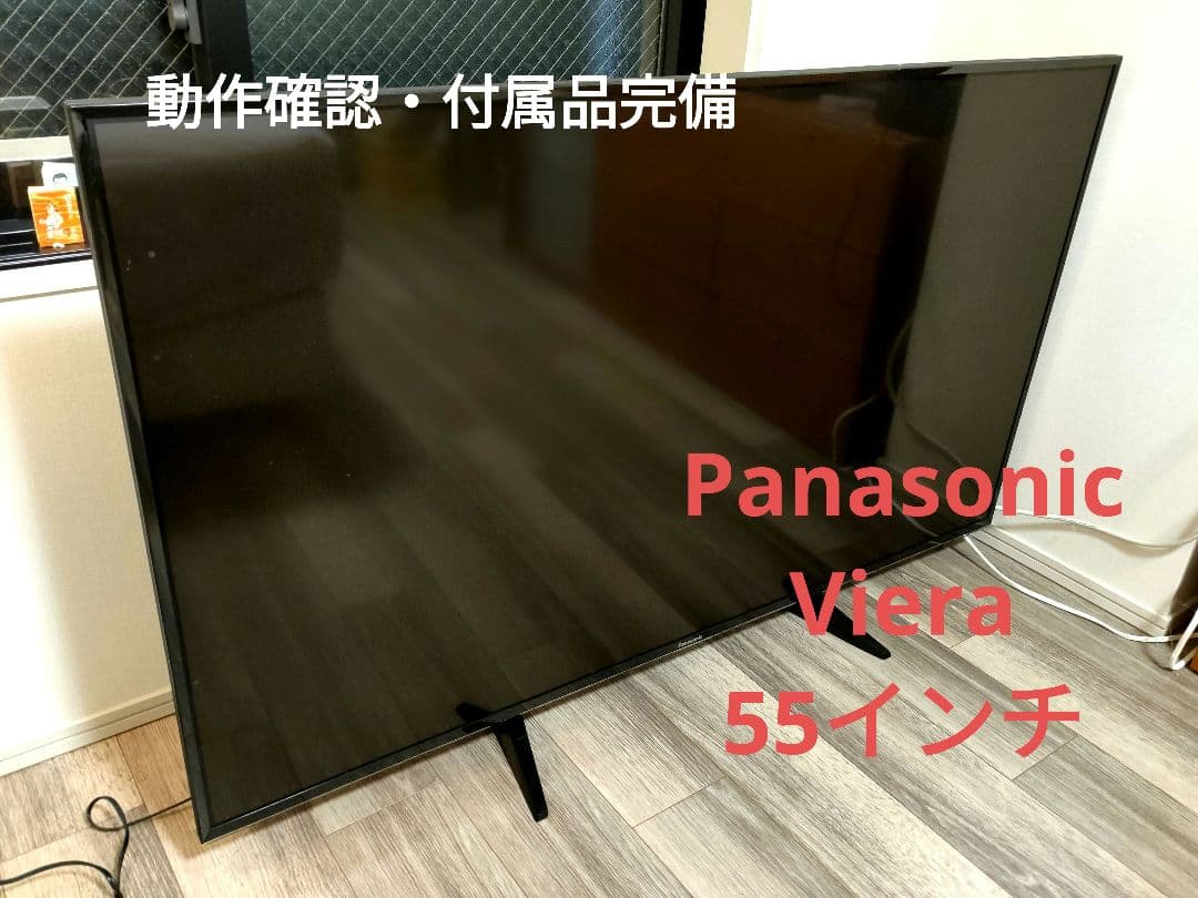 ​【美品】パナソニック 55インチ 4K液晶テレビ ビエラ TH-55EX600