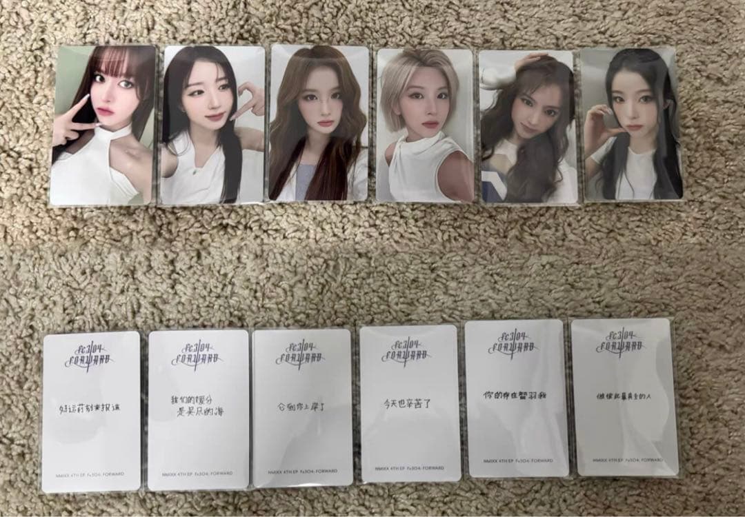 nmixx kpopmerch マカオ 0629 当選者60枚限定 6枚セット