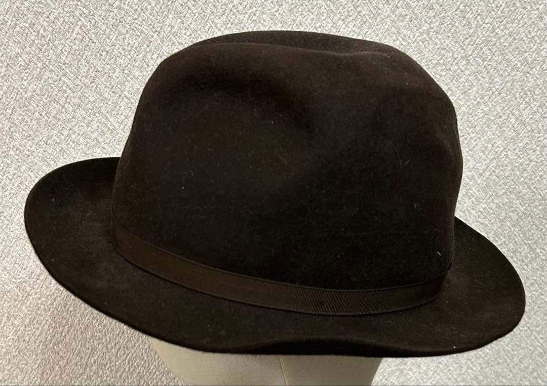 Borsalino ボルサリーノ ハット ITALY イタリア ブラウン 兎毛