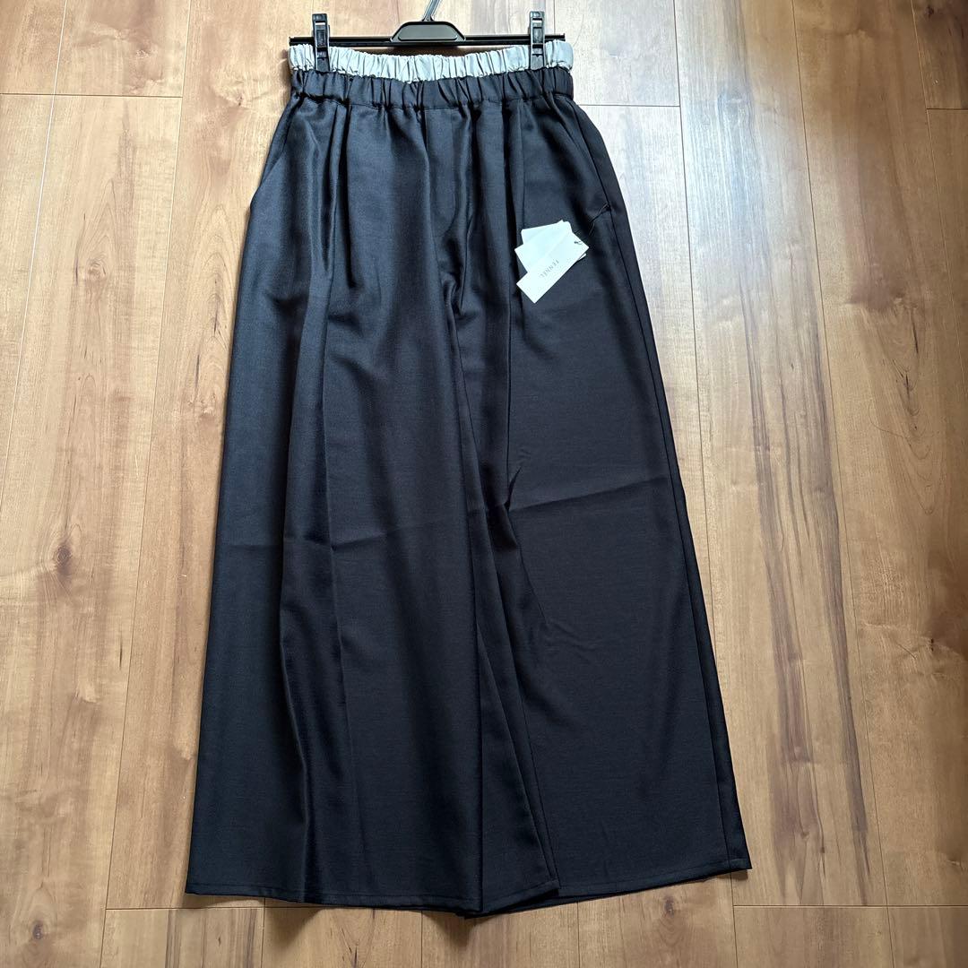 新品　FENNEL 定価¥1万8900円　ダブルウエストリラクシーパンツ