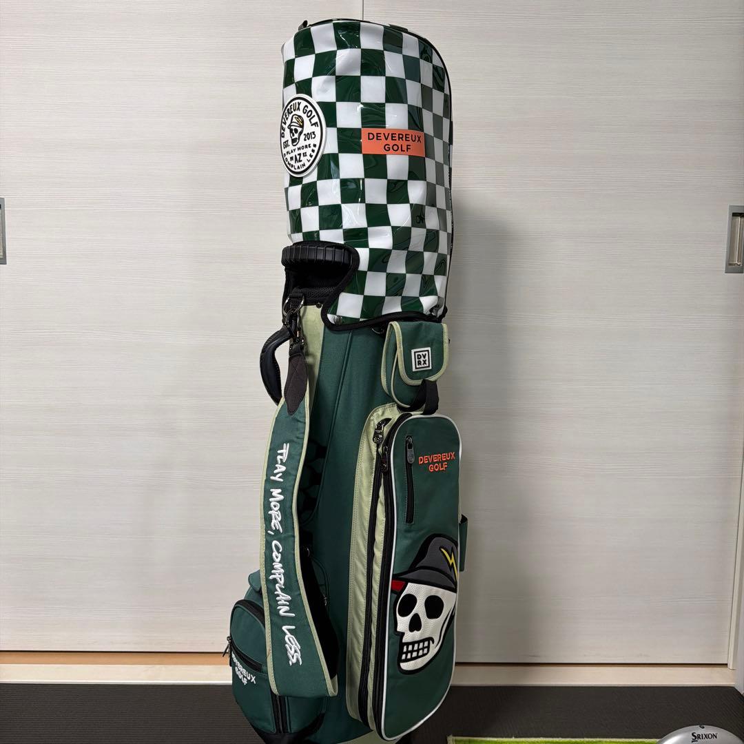 DEVERAUX GOLF キャディバッグ完売品➕ドライバー用ヘッドカバー付き