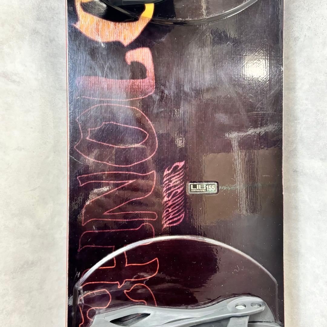 Lib Tech スノーボード 155cm DRAKE ビンディング Lサイズ