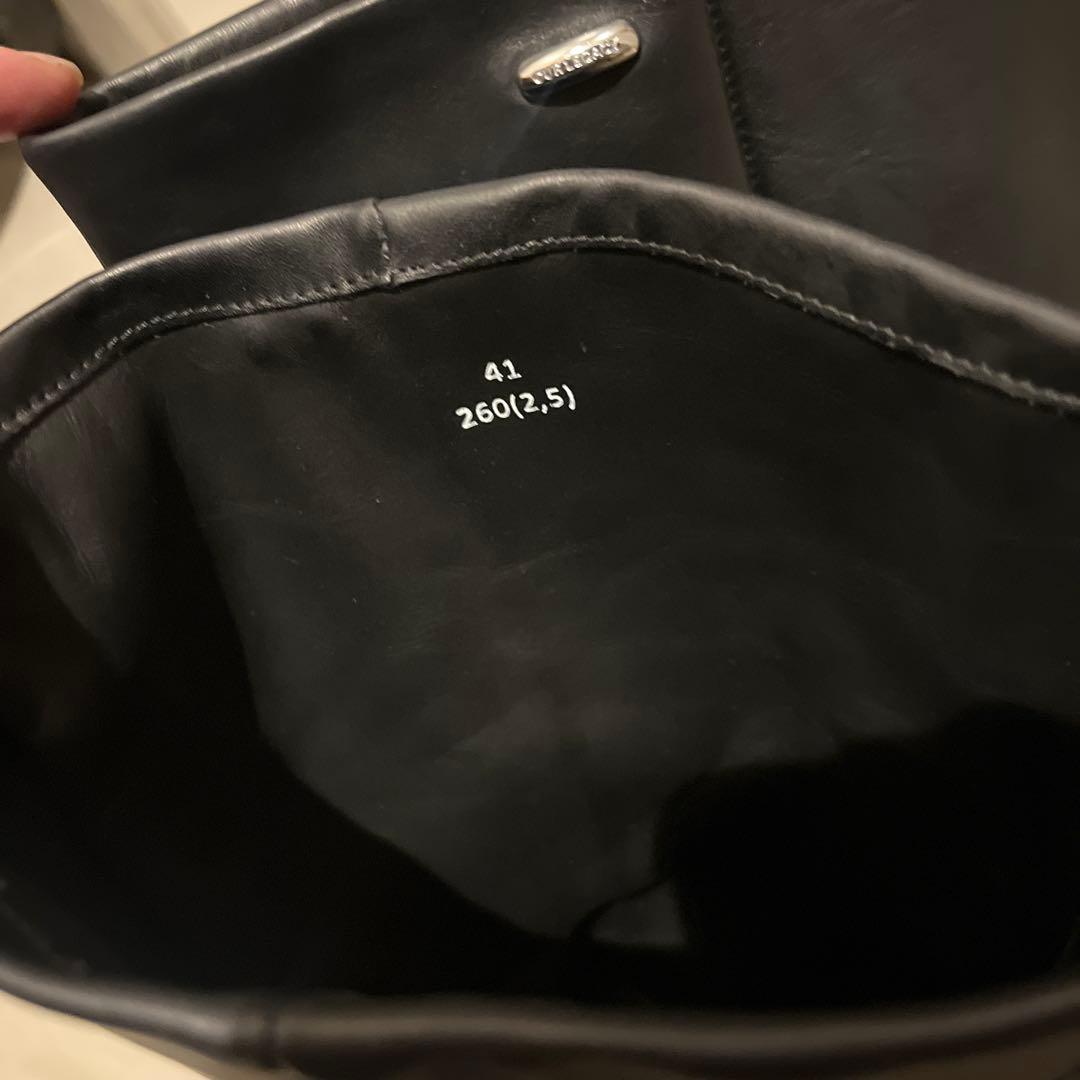 靴 OUR LEGACY HIGH ENGINE BOOT / BLACK 41