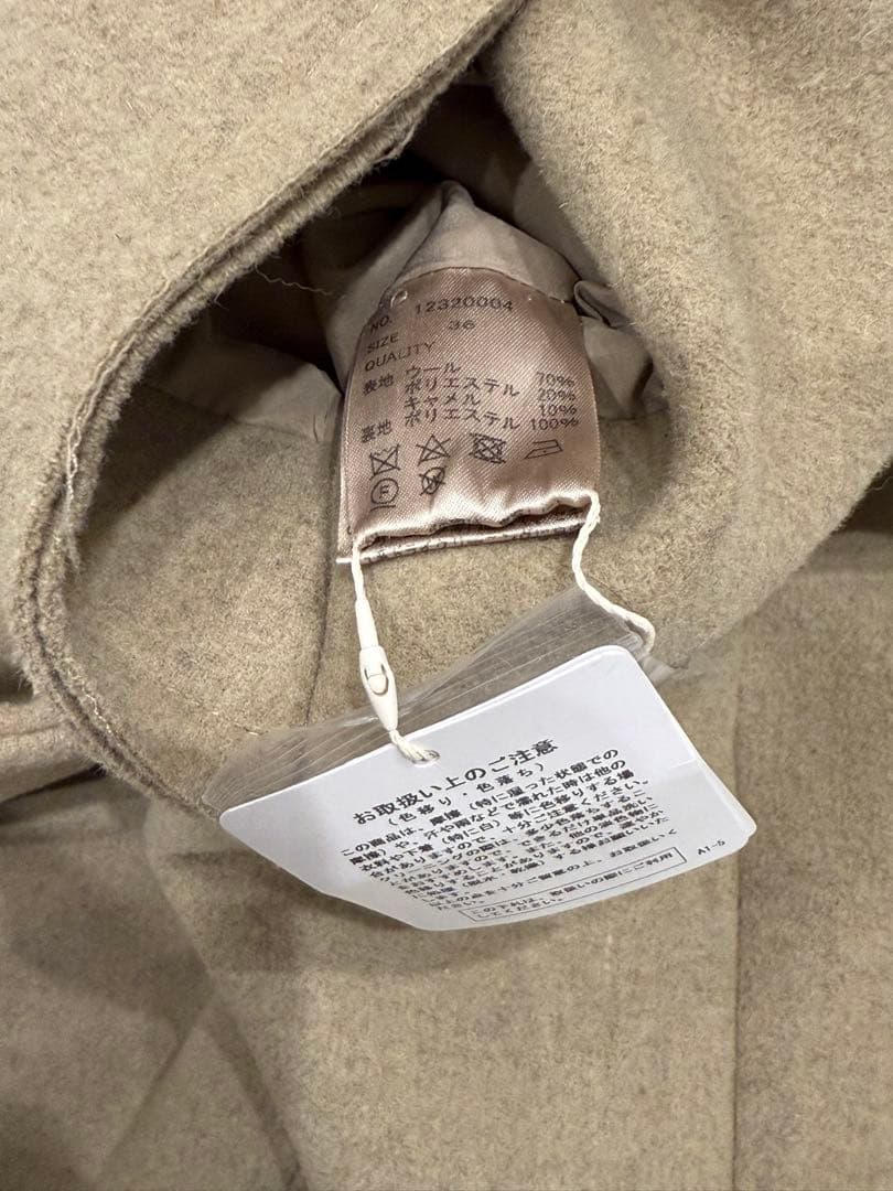 【美品】TODAYFUL Standcollar Wool Coat 36