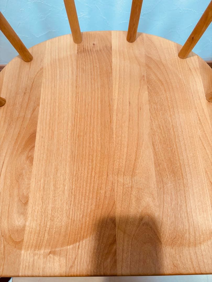 mukayukyo モモナチュラル　ダイニングチェア　オイル塗装　1脚　②