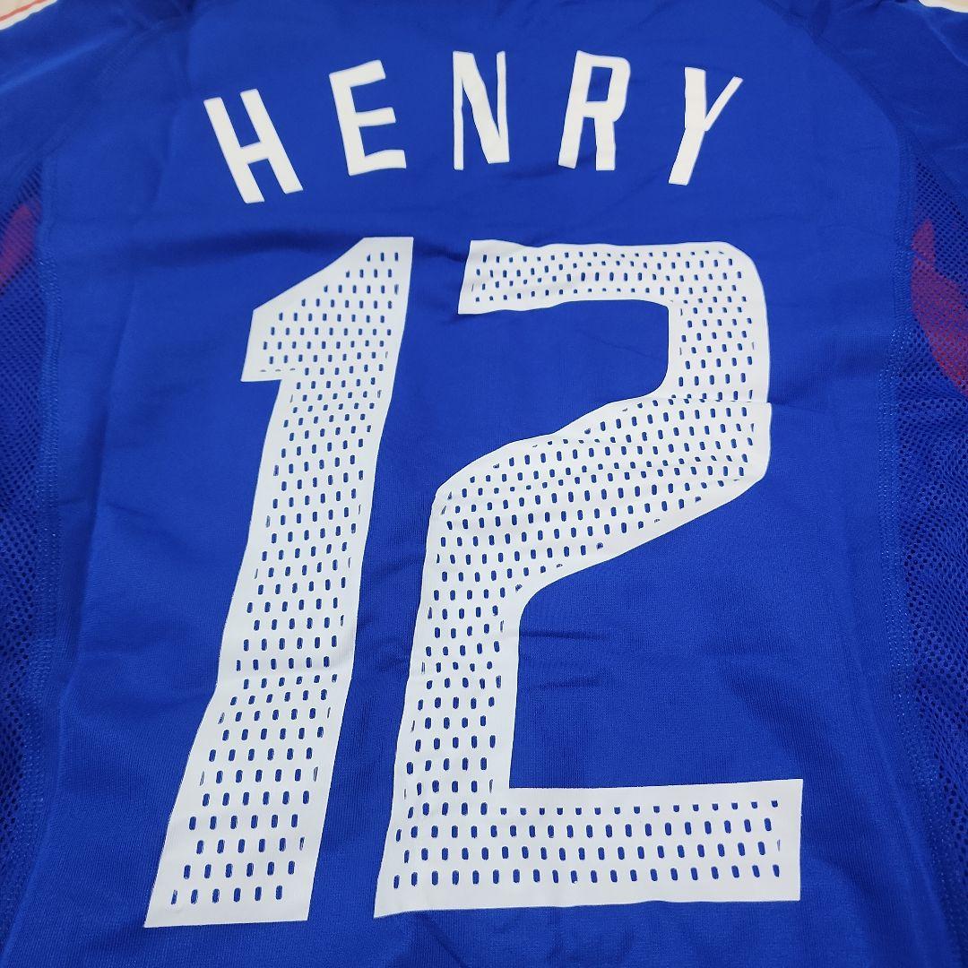 2002 日韓W杯フランス ティエリ・アンリ オーセンティック限定缶入ユニ 新品