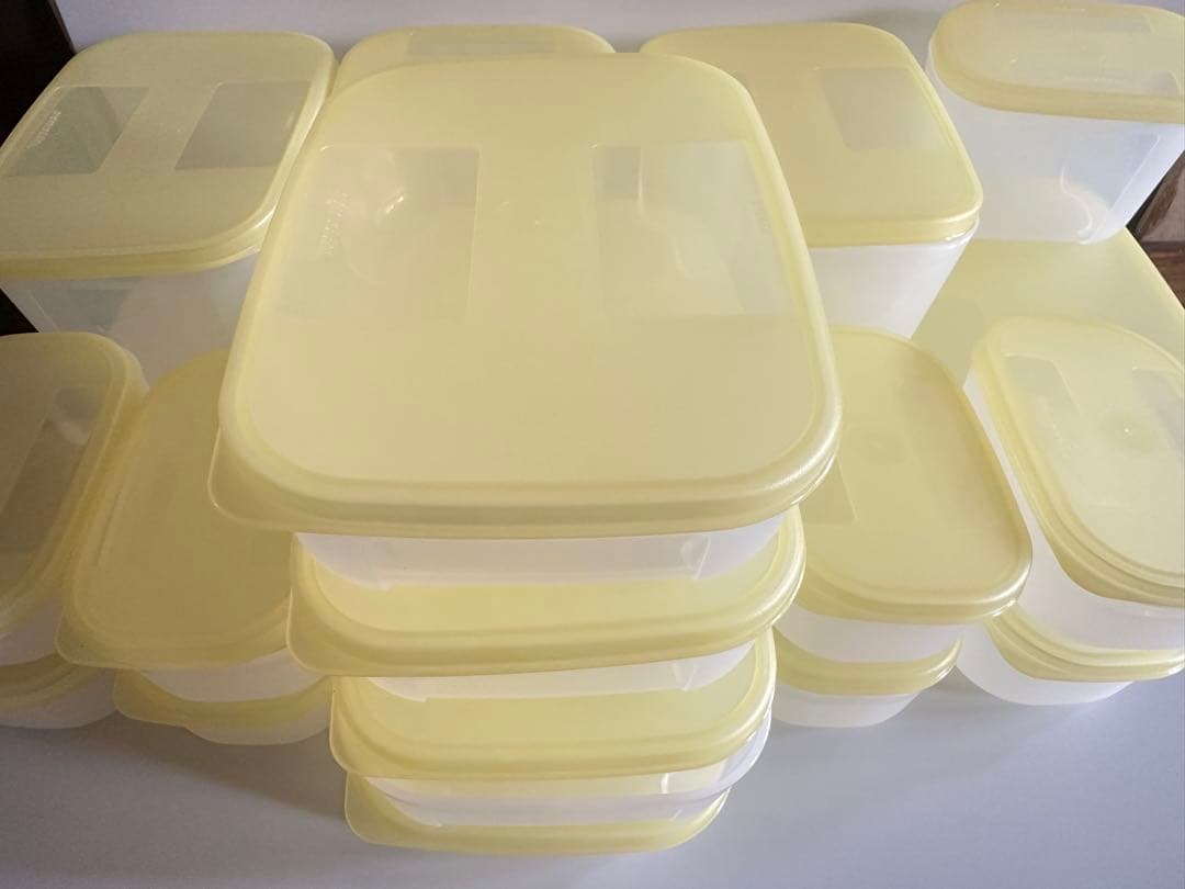 新品タッパーウエア フリーザーメイト18個