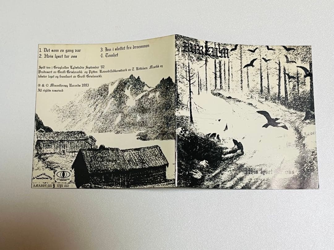 【廃盤超希少】Burzum Hvis lyset Tar Oss 輸入盤