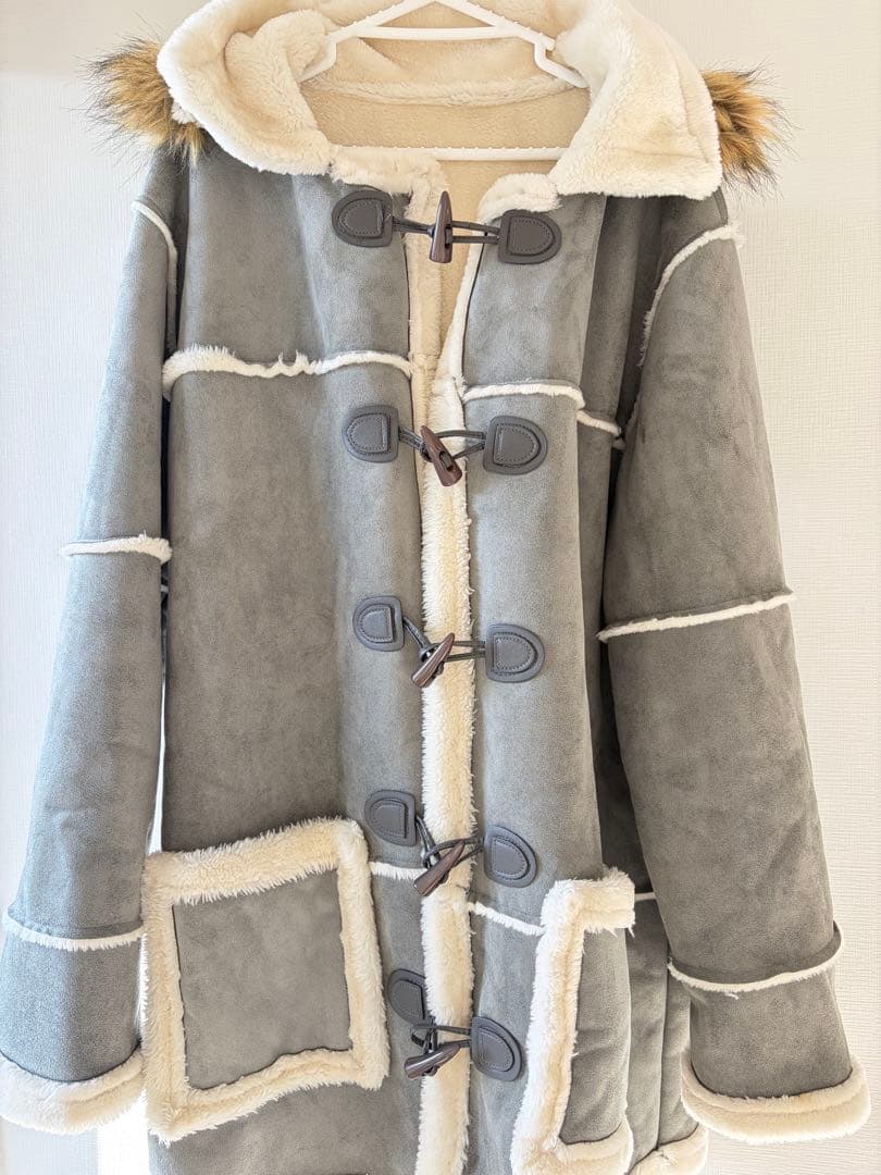 フェイクムートン コート ジャケット