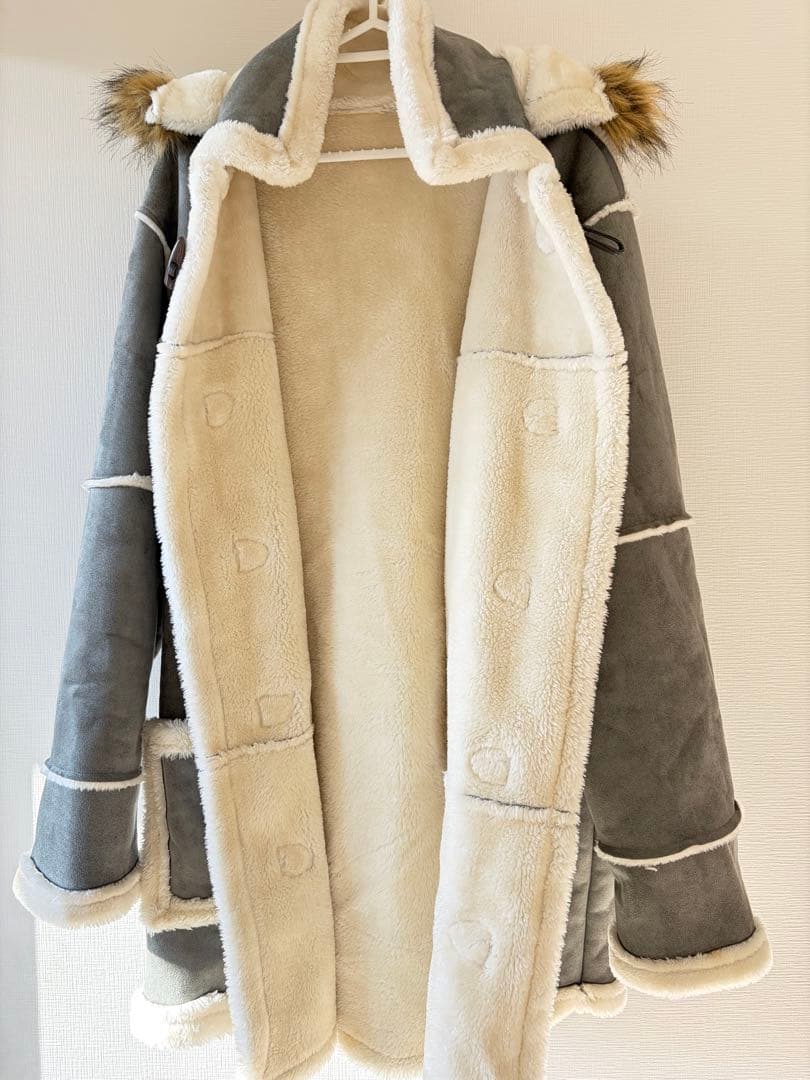 フェイクムートン コート ジャケット