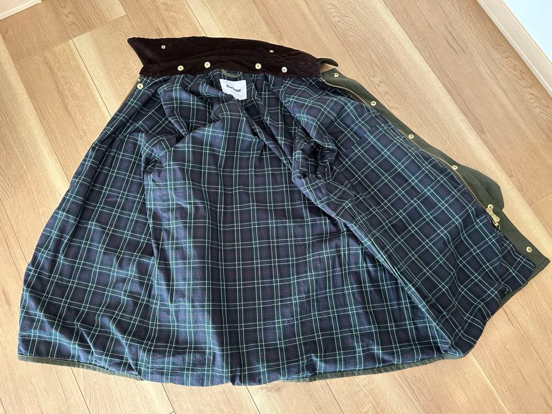 Barbour Spick &Span 別注　バブアー　カーキ36