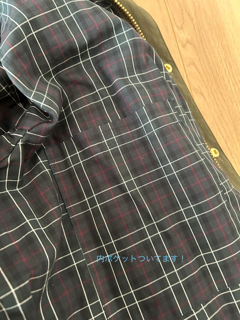 Barbour Spick &Span 別注　バブアー　カーキ36
