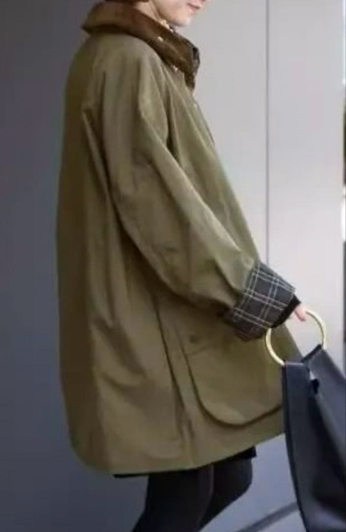 Barbour Spick &Span 別注　バブアー　カーキ36