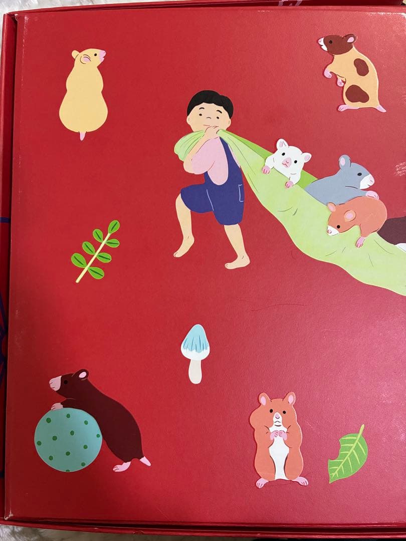 LOEWE クリーム色 マフラー フリンジ付き　箱付き