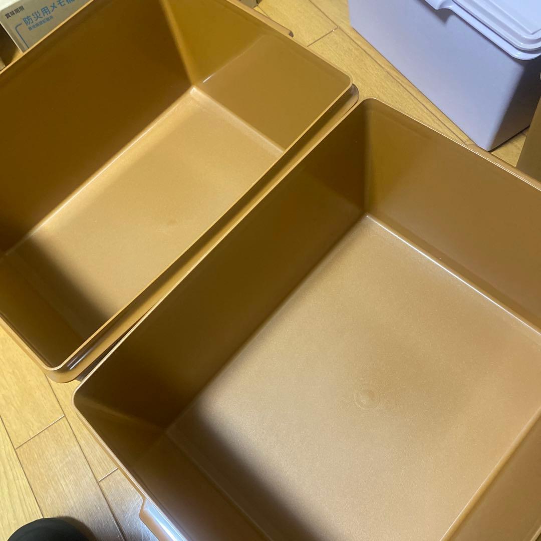 タッパーウェア　ディープスーパーケース4個セット